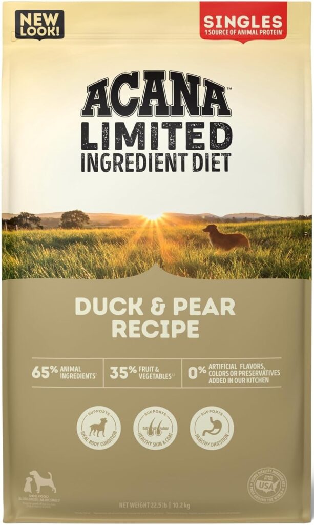 ACANA Singles Limited Ingredient Grain Free High Protein Dry Dog Food