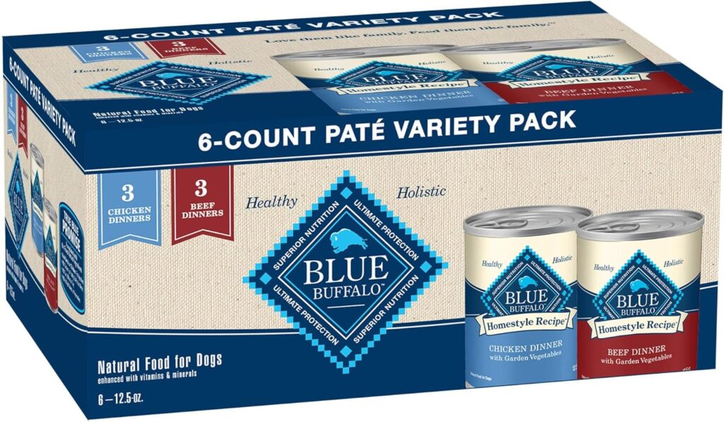Blue Buffalo Homestyle Recipe Adult Wet Dog Food