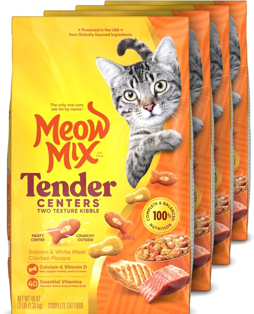 Meow Mix Tender Centers Salmon & White Meat Chicken Flavors Cat Food,, Affordable cat food, Budget-friendly cat food, Dry cat food, Inexpensive cat food, Best value cat food, Cat food reviews, High-quality ingredients, Nutritional cat food, Healthy cat food, Budget cat food brands, Purina Cat Chow, Purina ONE, ams, Friskies, Meow Mix, Rachael Ray Nutrish, Hill's Science Diet, Kirkland Signature cat food, Dave's Pet Food, High-protein dry cat food, Grain-free cat food (affordable), Cat food for sensitive stomachs, Cat food for hairball control, Natural ingredients cat food, Cat food with real meat, AAFCO-compliant cat food, #CheapCatFoodOptions#HealthyCatFoodLowCost#CatFoodCompariso#TopValueCatFood#CatNutritionForLess#SmartPetShopping#CostEffectiveCatMeal#BestBudgetCatFoodBrands #CatFoodDeals#LowCostFelineNutrition#QualityCatFoodAffordable#CatFoodSavings