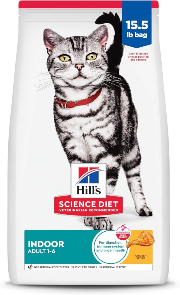 Hill's Science Diet Indoor, Adult 1-6, Easy Litter Box Cleanup, Dry Cat Food, Chicken Recipe, Real ingredients, real love. The taste your cat craves. Natural nutrition for happy cats. Nourish their indoor life. Give them the best, naturally. Deliciously healthy, made in the USA. Happy cat, happy home. Finicky-approved, vet-recommended. The purr-fectly natural choice. Purina Cat Chow Gentle, Sensitive stomach cat food, Cat food for skin health, Dry cat food Purina, Gentle formula cat food, Cat food for digestion, Best cat food for sensitive cats, Cat chow sensitive stomach, Purina dry cat food gentle, Skin & stomach support cat food